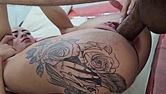 Novinha Levada Lets Older Dotado Guy Pound Her Tight Hairy Buceta Raw In Close-up Quickie. She Ends Up All Gozada On Her Small Waist And Cute Ass