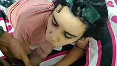 Excitante Latina Teen Carahoneyy Swallows Cum Three Times After Intense Blowjob