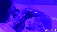 my bbc lover face fucks me hard then i swallow his cum while my cuckold husband watches in humiliation