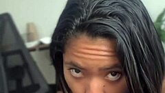 that deep sloppy blowjob from my cute latina girlfriend nysdel felt so passionate and intense