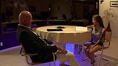 Jessie Andrews Explores How Shaved Pussy And Small Tits Feel In Painful Solo Masturbation