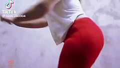 Feeling So Aroused Seeing Panties Outlining on the Mature Prostitute