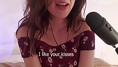 German teen 18+ dirty talk lick my pussy instructions german joi