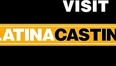 black latina amateur anal casting with creampie cumshot