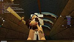 in a casual story, someone dives into 118 roblox porn with ass shaking and wet tits