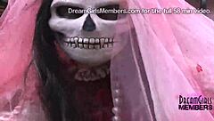 It was Fat Tuesday at Mardi Gras, where the wild exhibitionists and milfs flashed their tits in the outdoor party chaos