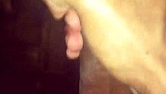 Hey, check me out jerking off and squirting loads of cum in this solo creampie masturbation session 😏💦