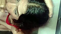 oh man my stepmom in red dress gives me good morning blowjob as favorite