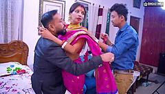 Husband shares his innocent wife with his friend in this full threesome movie