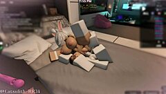 Oh adamım takipçiyle bu kar tavşanı seks sırasında çok samimi bölüm 2! 😏