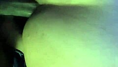 sexy phat booty milf in black lingerie bent over getting smashed by big cock in garage pt 1