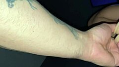 Is Lee really squirting everywhere on that dildo or what?