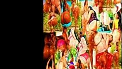 drying off my sexy bbw body and showing it all pre with big saggy tits and fat ebony curves.