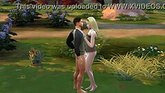 Military Guy Enjoys Outdoor Blowjob Fun at the Park