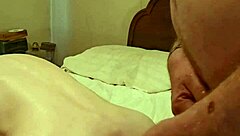 Wife spreads wide for doggystyle pussy stretching and rimjob play. But can she handle the deep missionary licking?