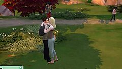 Military Guy Enjoys Outdoor Blowjob Fun at the Park