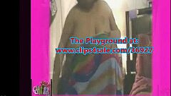 drying off my sexy bbw body and showing it all pre with big saggy tits and fat ebony curves.