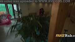 So this italian cutie in a bikini gives a risky poolside blowjob during her casting interview.