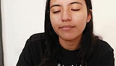 Infiel universitaria colombiana tiene creampie por primera vez en pov con su compañero latino