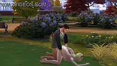 Military Guy Enjoys Outdoor Blowjob Fun at the Park