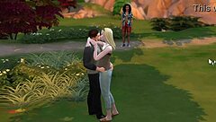 Military Guy Enjoys Outdoor Blowjob Fun at the Park