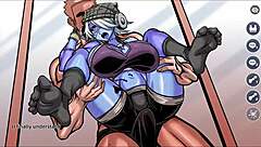 garotas de academia show off their fitness routines in this fun gym session