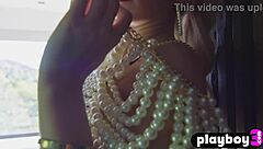 Descriptive Beautiful Blonde With Perfect Big Tits Allie Nicole Exposing Sexy Body In Lingerie