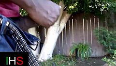 Fantastic brunette TAKES a huge cock in her ass. She gets a big cumshot INSIDE her ass for intense pleasure.