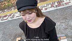 curvy ebony babe with big tits gives a teasing titty fuck and bounces her thick ass on hard cock