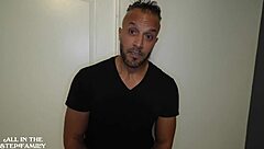 Blonde Canadian Slut Hotwife Angie Bloom Takes Stepbrothers Double Penetration Creampie in Lingerie