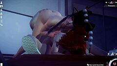 Honey select 2 features fmf threesome with nyotengu and kanna