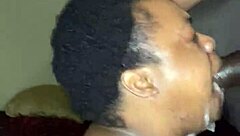 Bbw slut eagerly sucks off step brothers huge cock to cover the rent