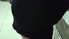 i'm recording my friend's mom cleaning and then i fuck her hard