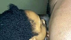 Bbw slut eagerly sucks off step brothers huge cock to cover the rent