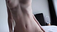 silky blonde babe shina ryen gets soaking wet from deep pov missionary fucking in lingerie