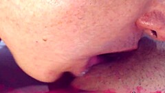 old nerd licks young juicy pussy eagerly