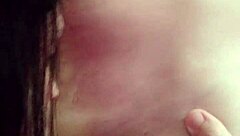 blowjob from mature girlfriend turns into deepthroat session with cum swallowing finale