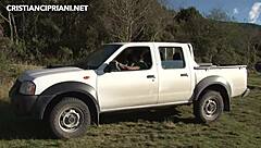 oh gosh, i mean the forest guide is bending over his blonde big-titted girlfriend for outdoor fucking in nature