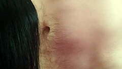 blowjob from mature girlfriend turns into deepthroat session with cum swallowing finale