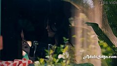 tiny asian student hints at forbidden desires with her professor