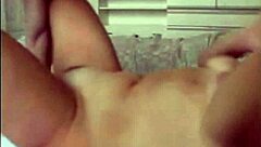 Winsome experienced woman showcases her mature charm in a detailed view