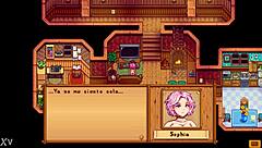 Sophia appears in Stardew Valley part 1 Spanish edition