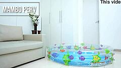 oh yeah, i'm ana sasuga with my beautiful ebony tits getting double penetration. watch me rim and drink pee in this rough anal session.