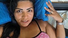 Nicoly Mattos enjoys a forbidden video call leading to creamy fun and repeated pleasure with her hairy spot.