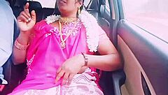 hey, this cute indian housewife cheats in car sex with boyfriend, full of dirty talk 😏