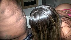 Overwhelmed by that massive Brazilian ass taking huge dick in anal passion