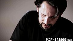 Hot Chicks Dare Border Crossing with Guard and Boyfriend Leading to Taboo Double Penetration