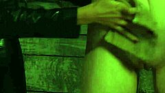 Bound Big Boobs Lesbian Slave Washed And Groped By Dominant Mistress In Garage