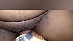 Foda Africana Amadora Com Ebony Bent Over Doggystyle E Squirting Pussy Lips