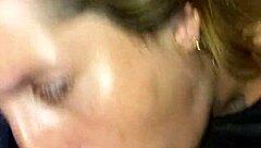 Fat ass big tits blonde girlfriend gets fucked hard with blowjob and cumshot in dorm by roommate